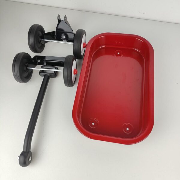 Radio Flyer Little Red Toy Wagon Pequeno Carrinho de Brincar Decorativo