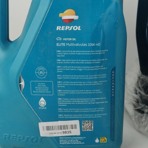 Pack Óleos de Motor Liqui Moly / Repsol / MANNOL