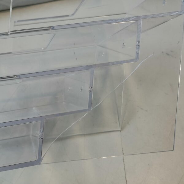 Expositor para Folhas A5 Taymar Transparente de 4 Níveis