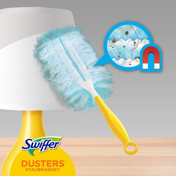 20 Recargas Swiffer Dust Catcher Panos de Microfibras Eletrostáticas Reutilizáveis