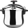 asd516511265819681d1sadsa Panela de Pressão Tradicional 8 L Magefesa Star Bombeada apta para Indução Aço Inoxidável 18/10