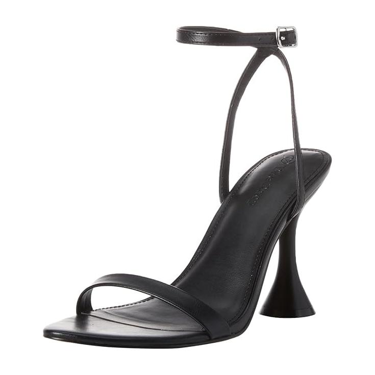 Sandália The Drop Lina Martini com Salto, Preto, 41 EU