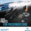 Kit de embraiagem SACHS 3000 950 090 - 228 mm (4013872902224)