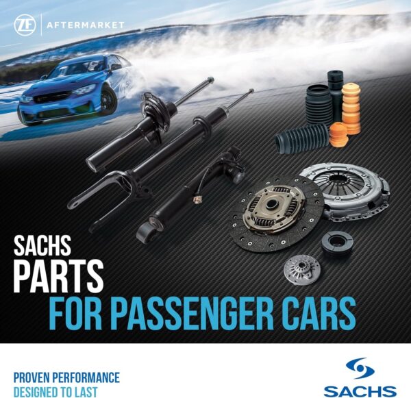 Kit de embraiagem SACHS 3000 950 090 - 228 mm (4013872902224)
