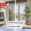 Película Solar Estática 90×200 cm - Proteção UV 99% Redução de Calor e Privacidade para Janelas d-c-fix