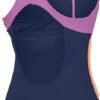 (L) Fato de Banho Speedo Zip Colourblock com Fecho