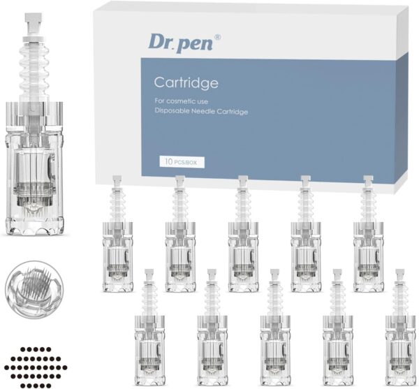 da6f5d1as65dfs6516512156311561das Agulhas Dr.Pen 36 Pinos Microneedling 10pcs para Dermapen
