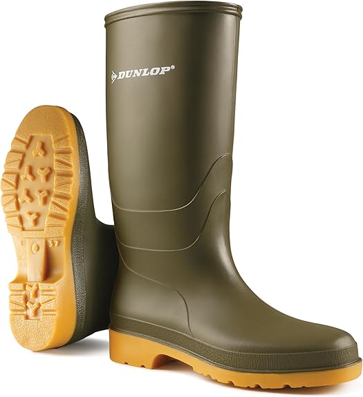 (41) Botas de Borracha Dunlop Dull Verdes