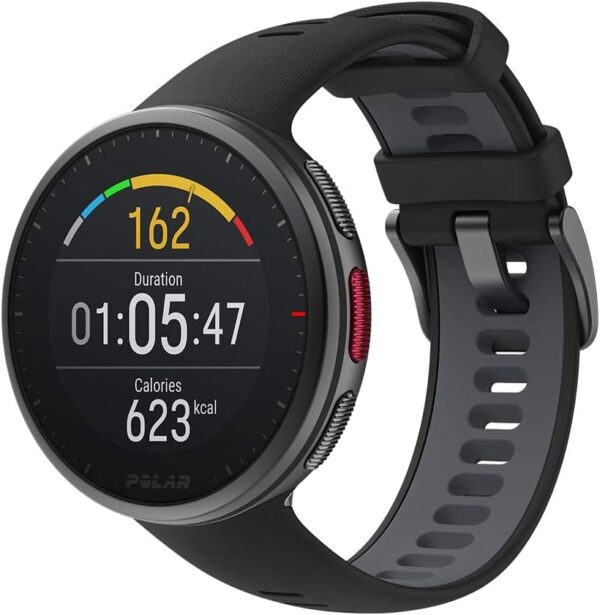 Bracelete substituição Polar Vantage V2 Preto S-L