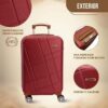 Mala de Viagem 55×40×20 cm com 4 Rodas 360° e Cadeado Numérico (Compatível Ryanair)