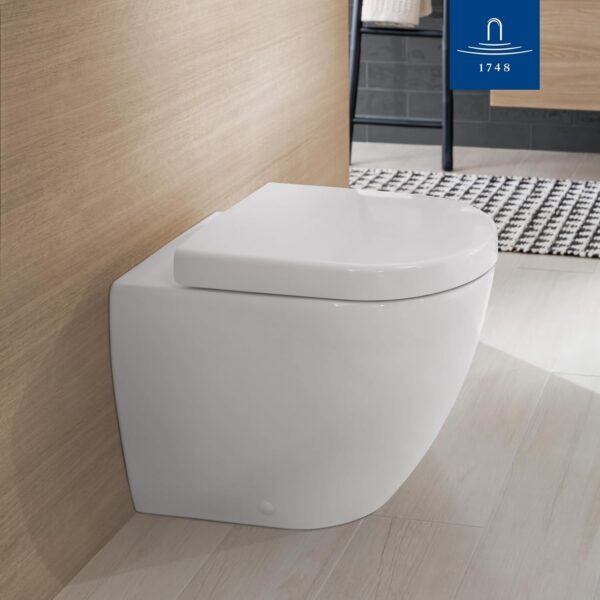 Tampa para sanita Villeroy & Boch Subway 9M68Q101 Branco QuickRelease Extraível Duroplast