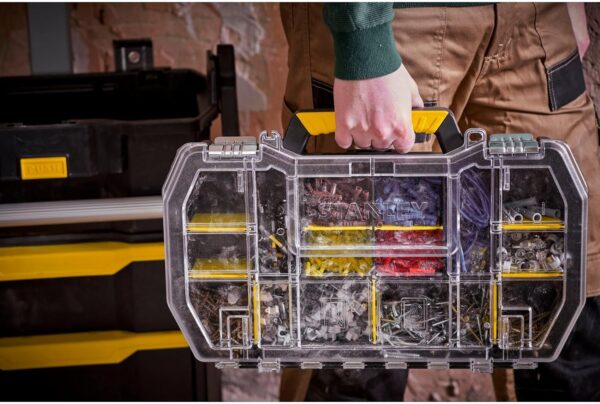 fifth_B00F2J9N7K_197_130326 Carrinho / Troley para Ferramentas 2 Em 1 Stanley STST1-79231 56x38.2x76.4 cm Preto/Amarelo