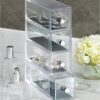 Organizador de Joias iDesign Clarity com 4 Gavetas de Plástico Transparente