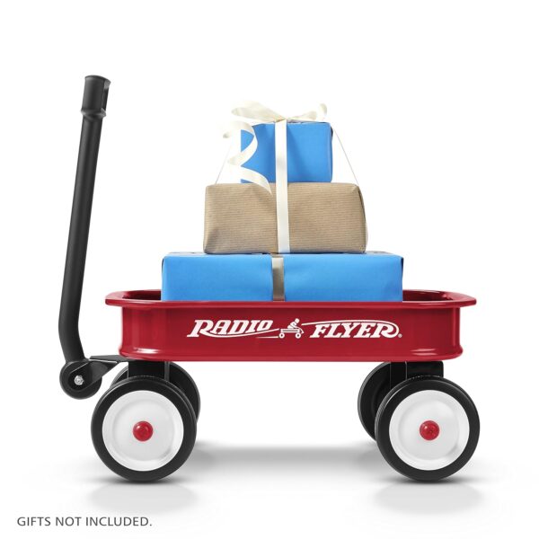 Radio Flyer Little Red Toy Wagon Pequeno Carrinho de Brincar Decorativo