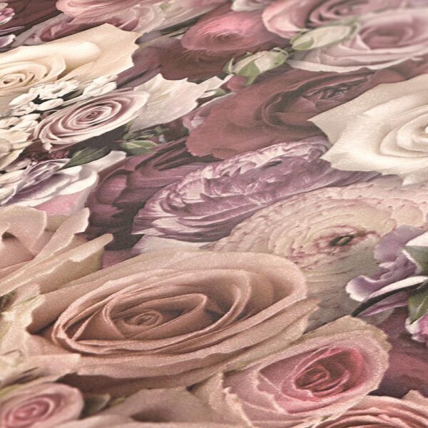 Papel de parede 10,05 M X 0,53cm MA.S. Création Urban Flowers Floral