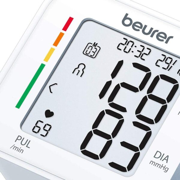 Medidor de Tensão de Pulso Beurer BC 28 Deteção Arritmias 14.5-19.5 cm