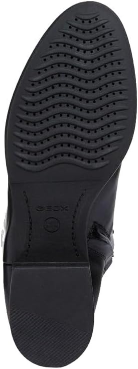 (42) Botas Geox D Felicity D em Couro (Negro) - Mulher