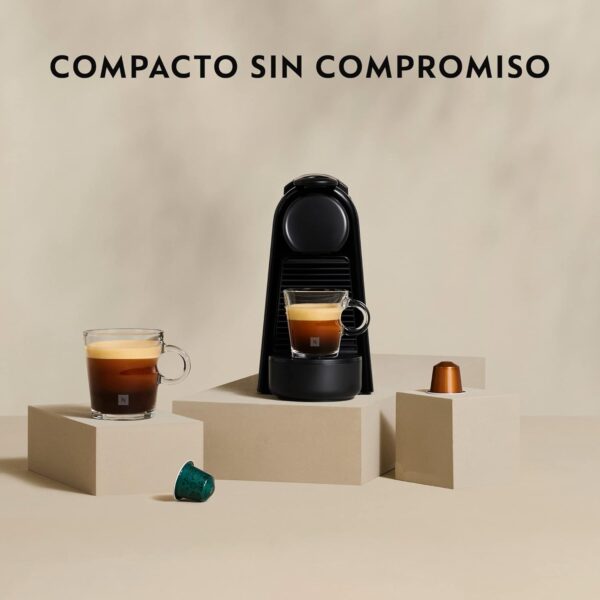 Máquina de Café Nespresso De'Longhi Essenza Mini EN85.B Compacta 19 Bares Preto