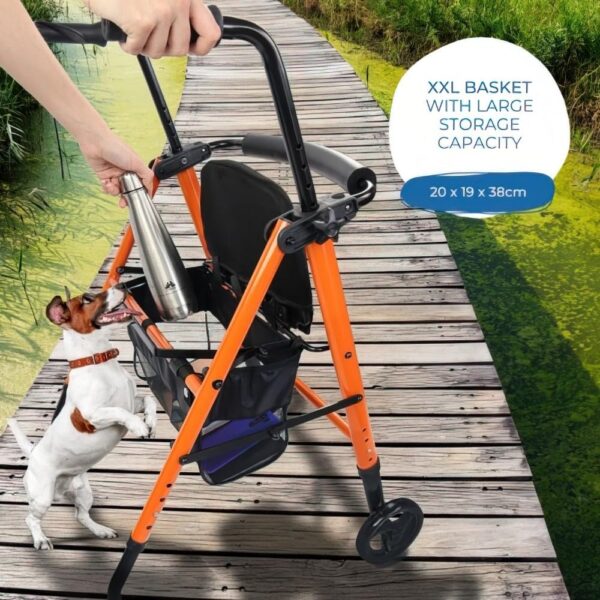 Andarilho Mobiclinic com Assento 2 Rodas 100 Kg