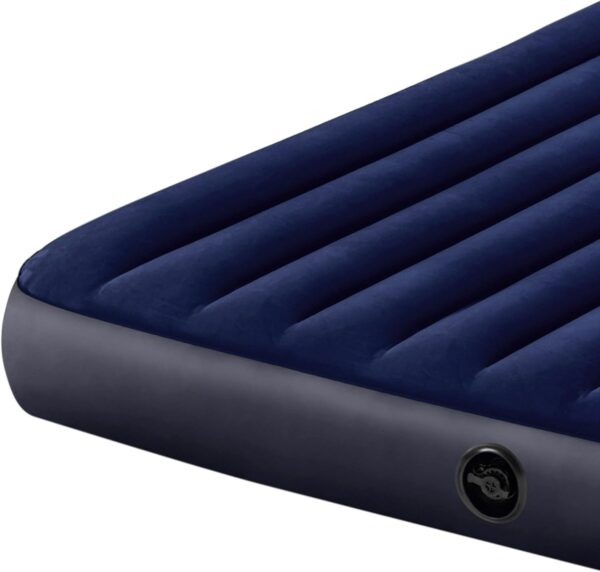 Colchão Insuflável 183x203x25 cm Intex Dura-Beam para Camping Cor Azul