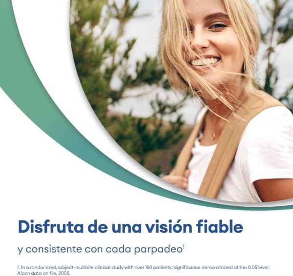 Lentes de Contacto Mensais Air Optix plus HydraGlyde para Astigmatismo - 3 Unidades (BC 8.7 / DIA 14.5 / CYL -1.75 / AXIS 150 / -1.75)