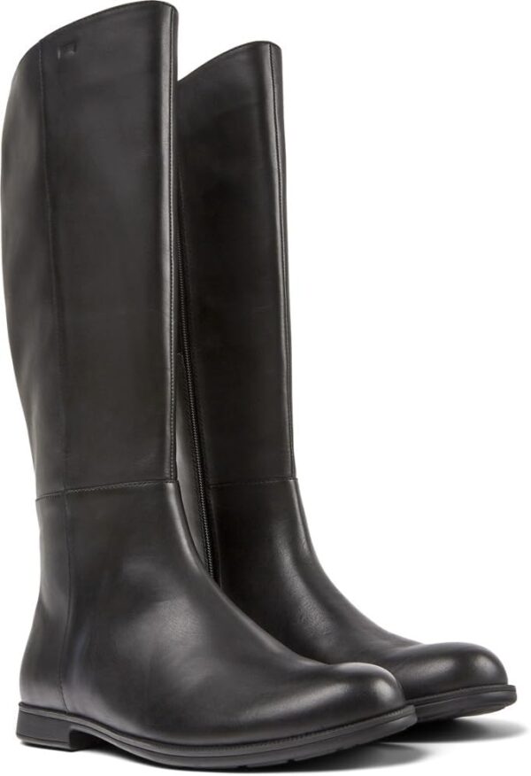 (38) Botas Cano Alto Camper em Couro (Negro) para Mulher (1913 K400451)