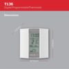 Termostato Programável Honeywell Home T136 Branco