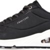 (39) Sapatilhas Desporto Skechers Uno Shimmer Away Preto para Mulher