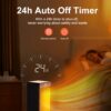 Aquecedor com Ventilador 2000 W com Rotação 90€ e Termostato Temporizador