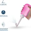 Garrafa Peri Bidé Portátil T2 360 ml - Cuidados Pós-Parto, Alívio Perineal com Bico 60° e Bolsa