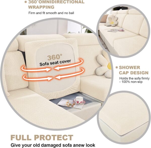 Capa ajustável para Chaise Long cobertura elástica 155-188 cm