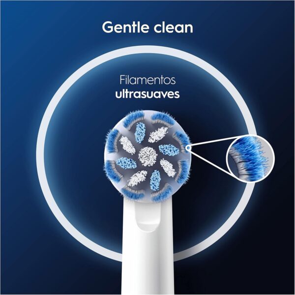 Cabeças de Escova Oral-B Pro Sensitive Clean Cerdas Ultrasuaves 10 Unidades