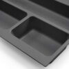 Organizador Talheres 436x482mm EMUCA Plástico