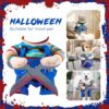 Disfarces para Cães e Gatos Conjuntos de Festa Cosplay para Halloween e Carnaval (S)