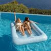 Colchão Insuflável Flamingueo para Piscina 205x140x38 cm
