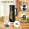 Pulverizador de Azeite / Óleo 2 Em 1 com Pincel Opaco 580ml