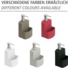 Dispensador de Detergente Wenko 380 ml True Colours Cerâmica Satinada Branco