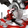 Serra de Esquadria Einhell TC MS 2112 1600 W 5000rpm Prato giratório e cabeça inclinável
