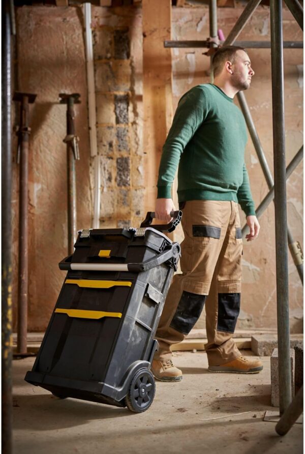 fourth_B00F2J9N7K_197_130326 Carrinho / Troley para Ferramentas 2 Em 1 Stanley STST1-79231 56x38.2x76.4 cm Preto/Amarelo