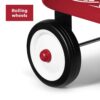 Radio Flyer Little Red Toy Wagon Pequeno Carrinho de Brincar Decorativo