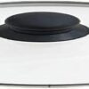 Tampa de Vidro Ibili 36 cm Aço Inoxidável Transparente/Plateado/Negro