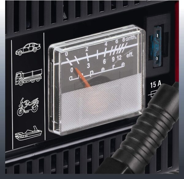 Carregador de Baterias Einhell CC-BC 10 e 12 V para Baterias 5-200 Ah