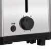 Torradeira Moulinex LS330D Inox 1400 W 2 Ranhuras 6 Níveis Tostagem Função Stop