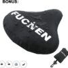 Capa de Gel para Selim de Bicicleta Grande e Confortável (Preto)