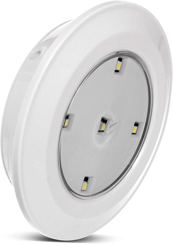 Pack luzes LED a pilhas x6 Maclean MCE165 com comando para Iluminação de Teto/Parede Fixação sem furar