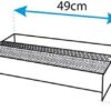 Base Queimadora de Pellets Imex El Zorro 71418 49 X 25 X 10 cm