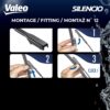 Escovas Limpavidros VALEO Silencio VF940 600/450mm