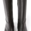(38) Botas Cano Alto Camper em Couro (Negro) para Mulher (1913 K400451)