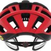 (L) Capacete Giro Agilis MIPS Preto 59-63 cm Mate/Vermelho Vivo