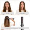 Escova de Ar BaByliss Perfect Finish com 3 Acessórios e Tecnologia Iónica Antifrizz